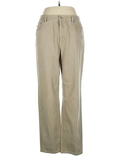 Pre-owned Lauren Jeans Co. Khakis In Brown