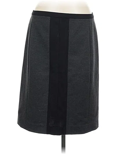 Pre-owned Narciso Rodriguez Formal Skirt In Gray