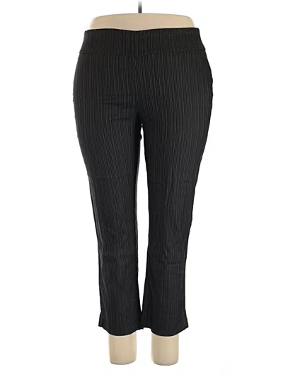 Pre-owned Valerie Stevens Dress Pants In Black