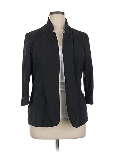 Pre-owned 89th & Madison Blazer Jacket In Black
