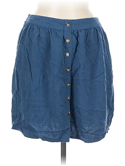 Pre-owned Jackson Rowe Casual Skirt In Blue
