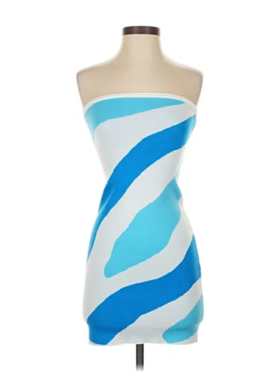 Pre-owned Milly Cocktail Dress In Blue