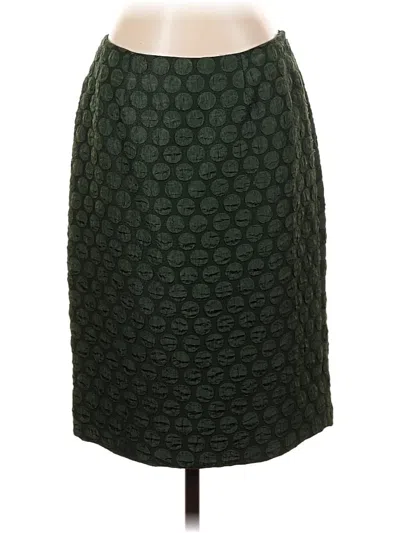 Pre-owned Maeve Formal Skirt In Green