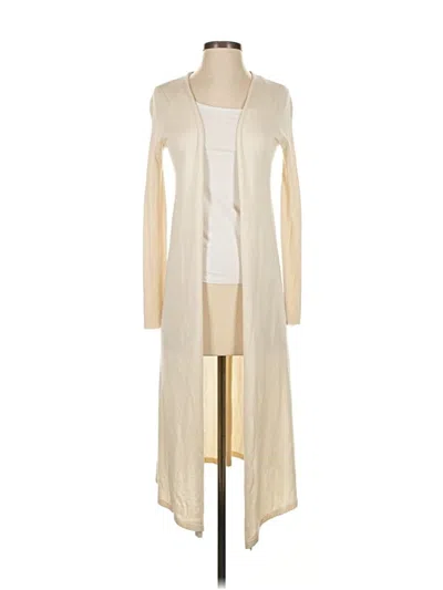 Pre-owned Lola And Sophie Casual Dress In White