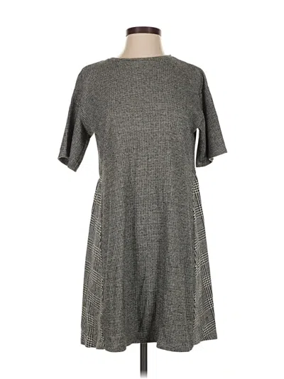 Pre-owned Trafaluc By Zara Casual Dress In Gray