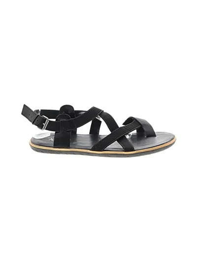 Pre-owned Armani Exchange Sandals In Black