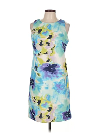 Pre-owned Inc International Concepts Cocktail Dress In Blue