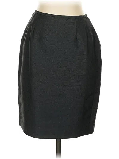 Pre-owned Jones New York Formal Skirt In Black