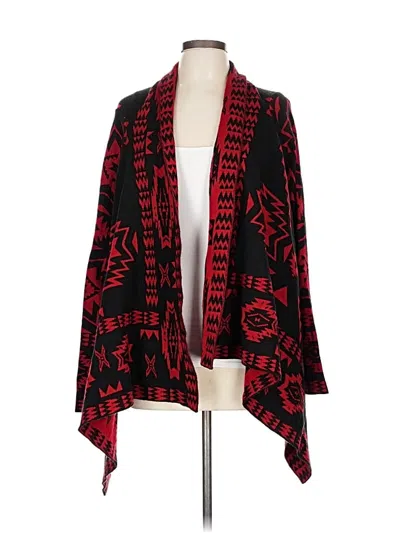 Pre-owned Jeans By Buffalo Cardigan Sweater In Red