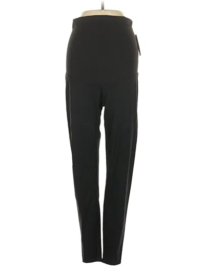 Pre-owned Poshdivah Active Pants In Black