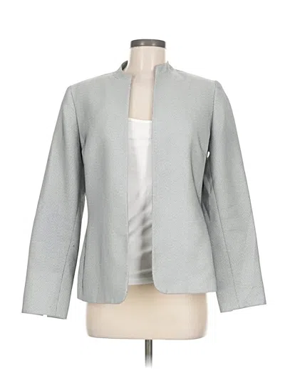 Pre-owned Kasper Blazer Jacket In Gray