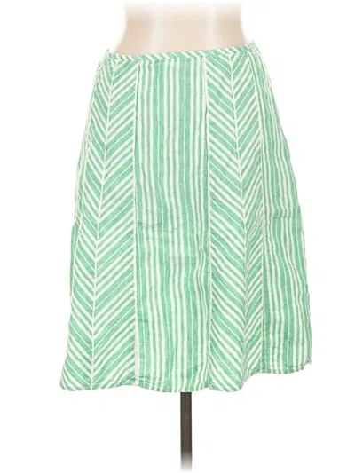 Pre-owned Dkny Casual Skirt In Green