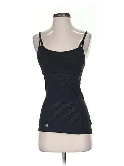 Pre-owned Athleta Sleeveless T-shirt In Black