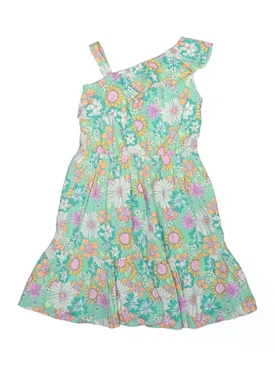 Pre-owned Jumping Beans Kids' Dress In Green