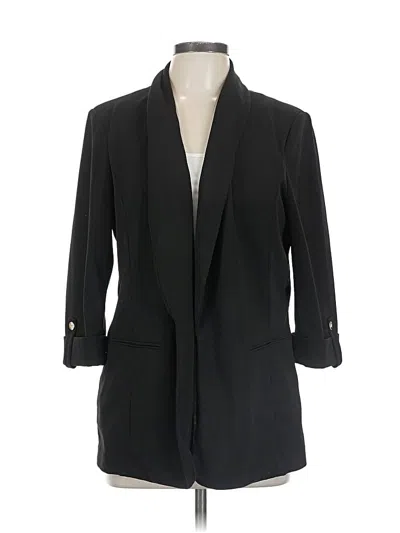 Pre-owned Anne Klein Blazer Jacket In Black