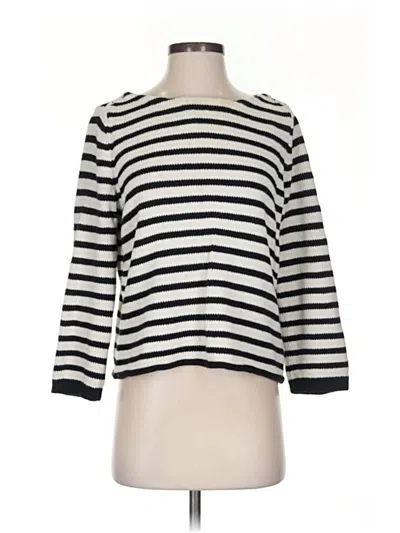 Pre-owned Marled By Reunited Pullover Sweater In Silver