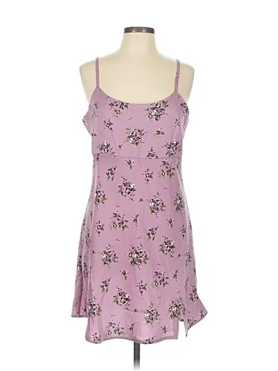 Pre-owned Madden Girl Casual Dress In Purple