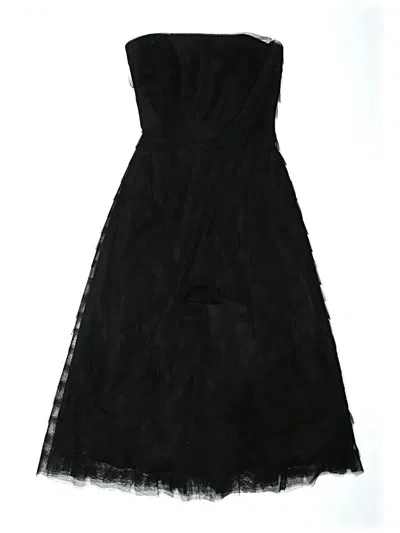 Pre-owned Bcbgmaxazria Cocktail Dress In Black