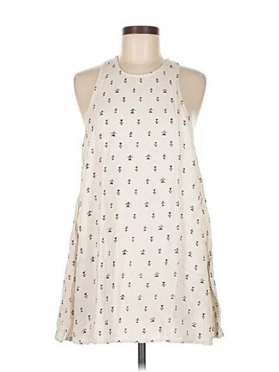 Pre-owned Billabong Casual Dress In White