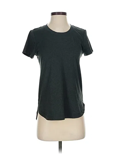 Pre-owned Athleta Short Sleeve T-shirt In Gray