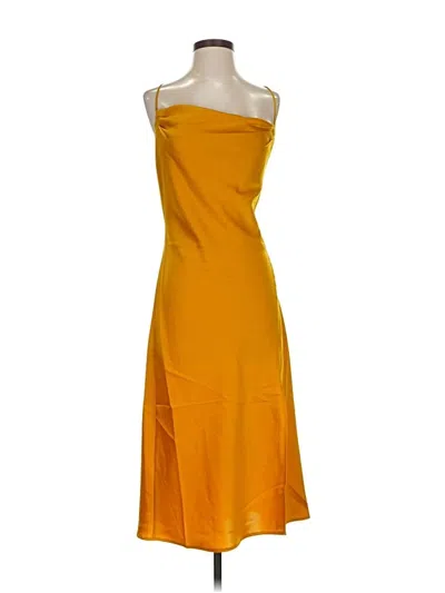 Banana Republic Factory Store Cocktail Dress In Yellow