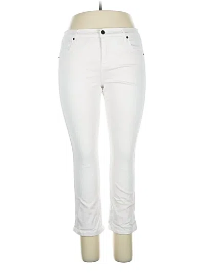 Pre-owned Kenneth Cole New York Jeans In White