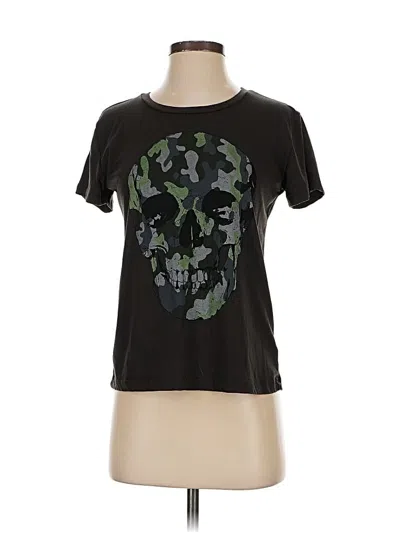 Pre-owned Chaser Short Sleeve T-shirt In Black
