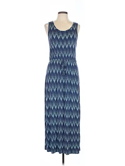 Pre-owned Papermoon Casual Dress In Blue