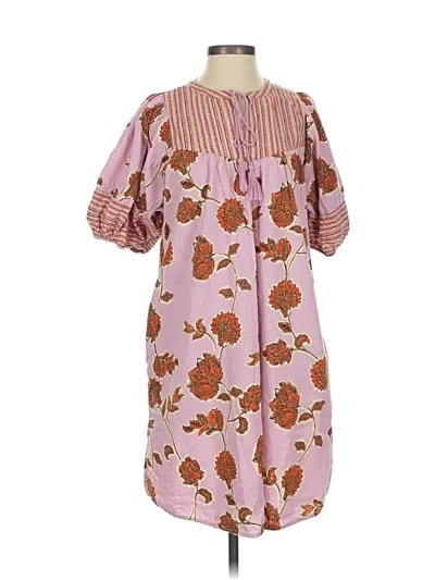Pre-owned Knox Rose Casual Dress In Pink