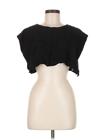 Pre-owned Mable Sleeveless T-shirt In Black