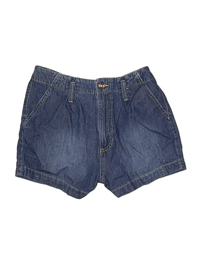 Pre-owned Celebrity Pink Denim Shorts In Blue
