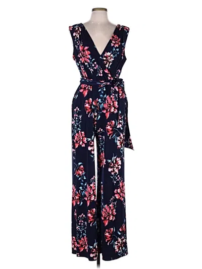 Pre-owned Tahari By Asl Jumpsuit In Blue