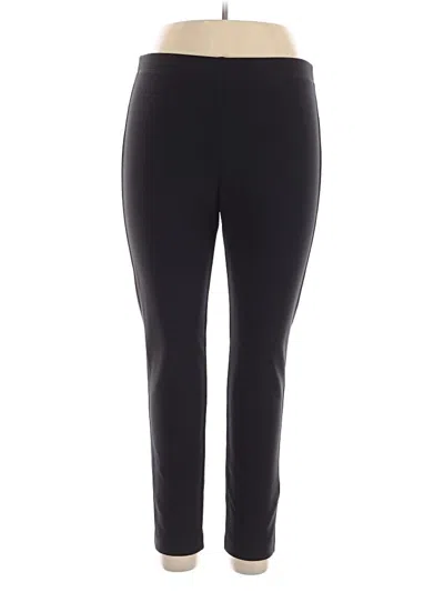 Pre-owned Karen Kane Active Pants In Black