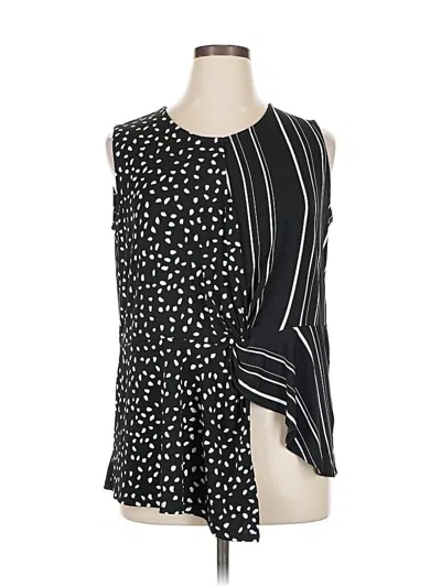Pre-owned Cato Sleeveless Blouse In Black