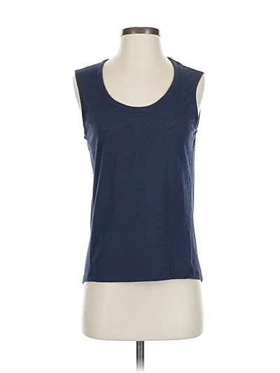 Pre-owned Athleta Sleeveless T-shirt In Blue