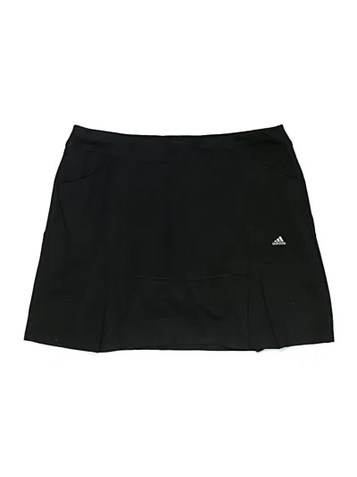 Pre-owned Adidas Originals Active Skort In Black