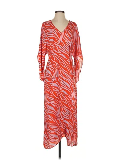 Pre-owned Cabi Casual Dress In Orange