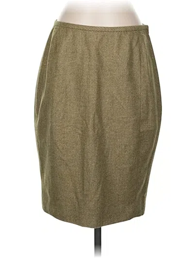 Pre-owned Lela Rose Casual Skirt In Brown