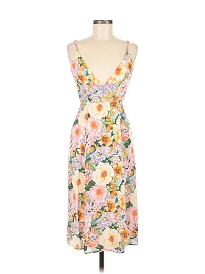 Pre-owned Forever 21 Contemporary Cocktail Dress In Orange