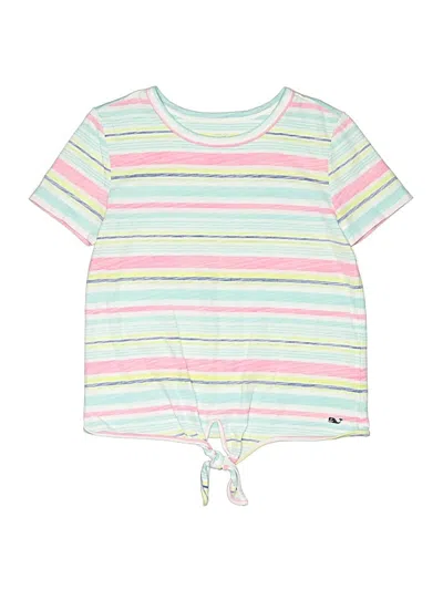 Pre-owned Vineyard Vines Kids' Short Sleeve T-shirt In Pink