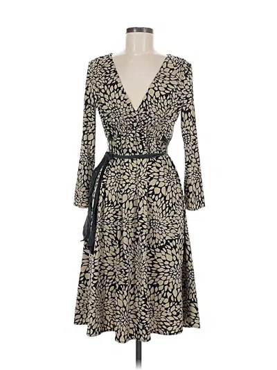 Pre-owned Bcbgmaxazria Cocktail Dress In Brown