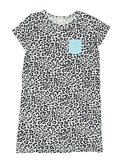 Pre-owned Crewcuts Outlet Kids' Dress In Blue