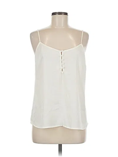 Pre-owned L'academie Los Angeles Sleeveless Blouse In White