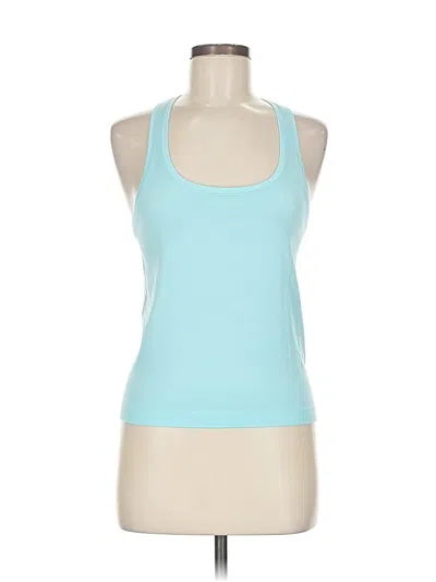 Pre-owned Lululemon Athletica Active Tank Top In Blue