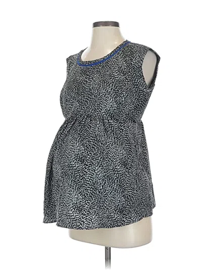 Pre-owned Motherhood Sleeveless Blouse In Silver