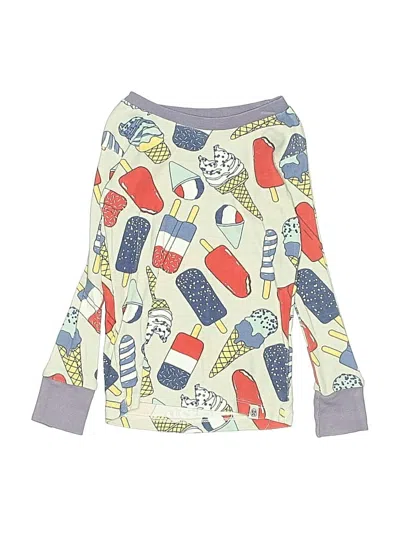 Pre-owned Honest Baby Clothing Kids' Long Sleeve T-shirt In Green