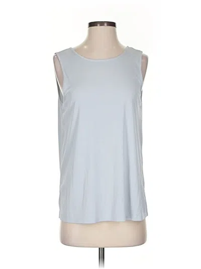 Pre-owned Bcbgmaxazria Sleeveless T-shirt In Silver