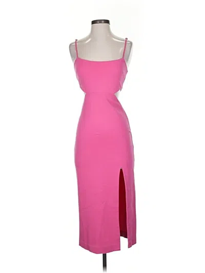Pre-owned H:ours Cocktail Dress In Pink