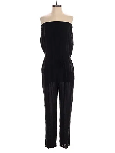 Pre-owned Velvet By Graham & Spencer Jumpsuit In Black
