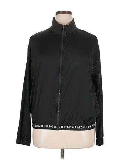 Pre-owned Under Armour Track Jacket In Black